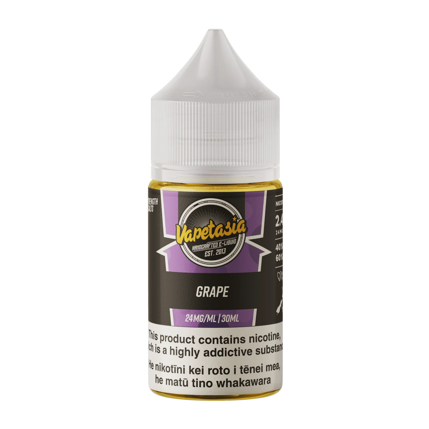 Vapetasia Salts - Grape (30ml)