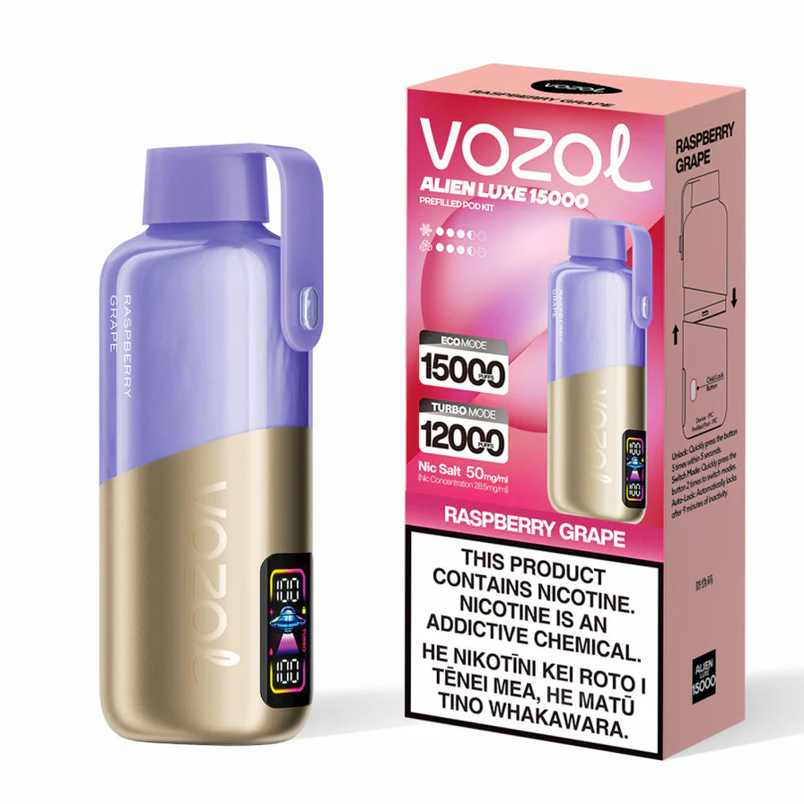 Vozol Alien Luxe Kit - Raspberry Grape