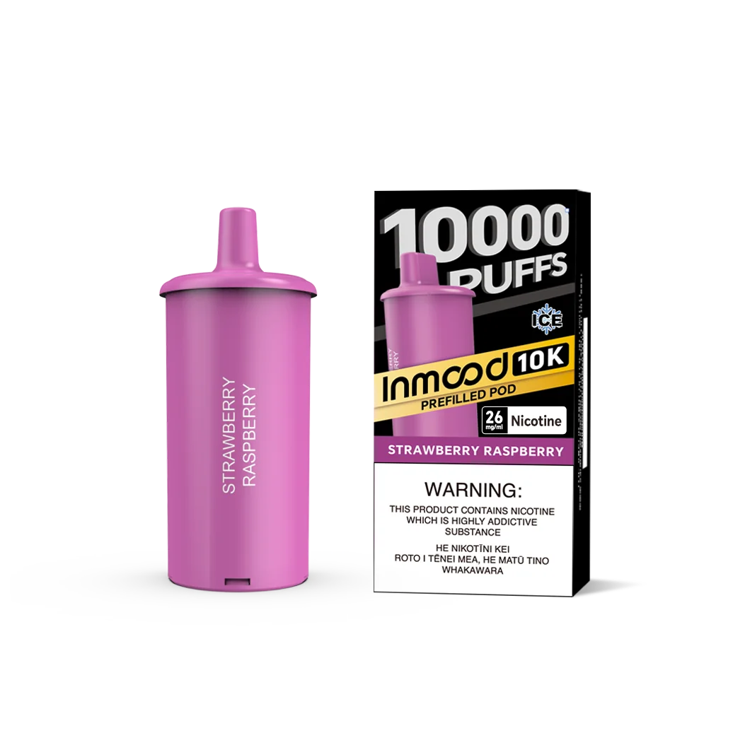 Inmood 10k Pod - Strawberry Raspberry