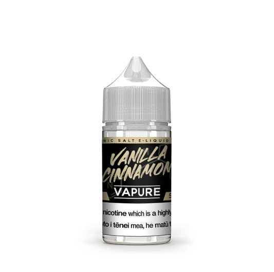 VAPURE SALTS  - Vanilla Cinnamon (30ml)