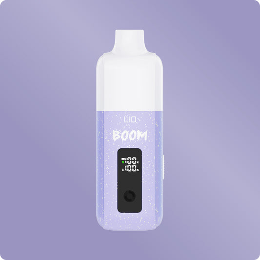 The most Popular LIO BOOM POD VAPE KIT in New Zealand has high-end and elegant appearance design with adjustable output power. It is equipped with large screen with dual display function make LIO BOOM the best pod Vape kit in New Zealand.LIO BOOM Disposable pod has advance mesh coil and deliver upto 10k(10000) puffs.