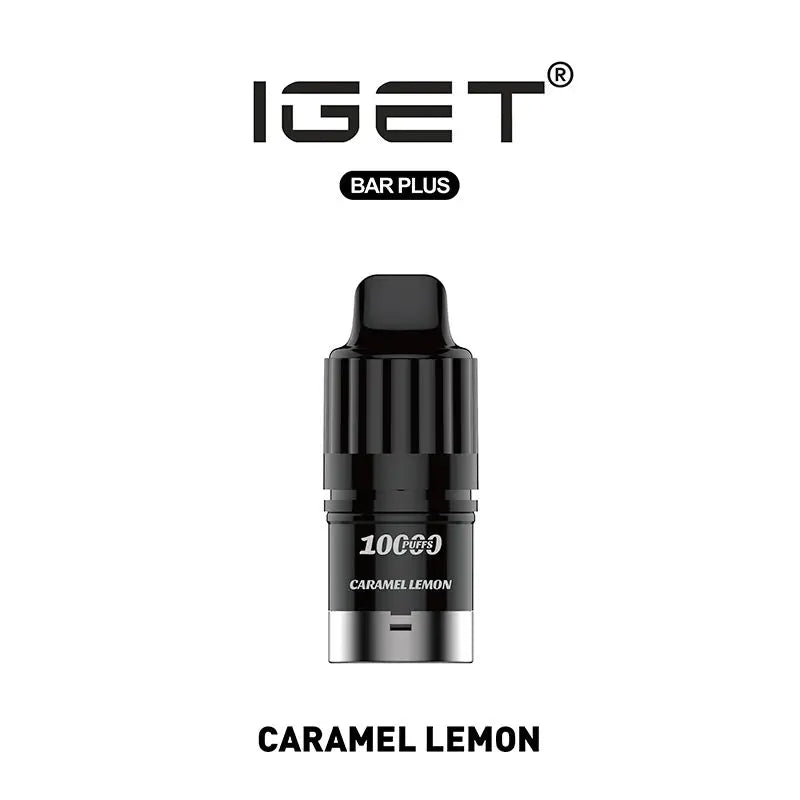 Buy your Caramel Lemon IGET Bar Plus Pod 10000 Puffs for $16.99 in Christchurch & Rangiora, Canterbury! Fast NZ delivery on all vape flavours. Shop now!