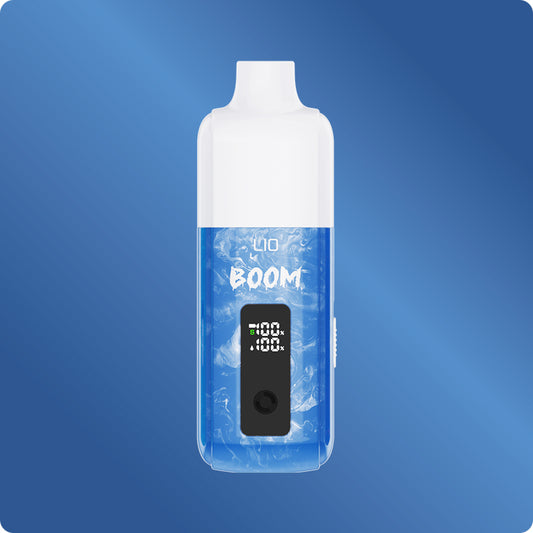 The most Popular LIO BOOM POD VAPE KIT in New Zealand has high-end and elegant appearance design with adjustable output power. It is equipped with large screen with dual display function make LIO BOOM the best pod Vape kit in New Zealand.LIO BOOM Disposable pod has advance mesh coil and deliver upto 10k(10000) puffs.
