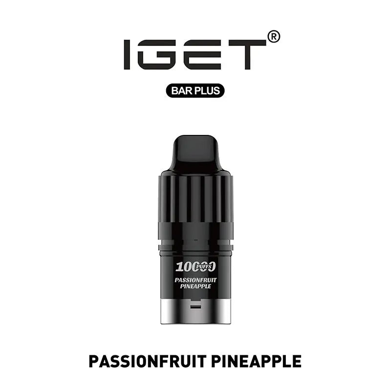 Passionfruit Pineapple IGET Bar Plus Pod 10000 Puffs for $16.99 in Christchurch & Rangiora, Canterbury!