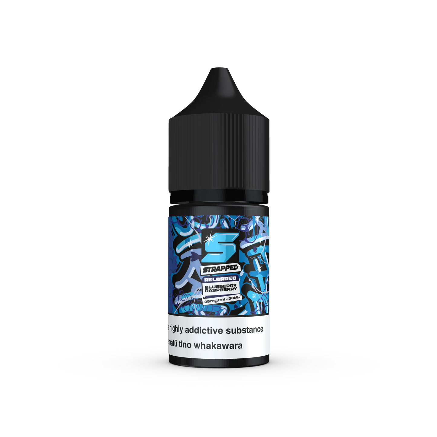 Strapped Reloaded Salts - Blueberry Raspberry (30ml)
