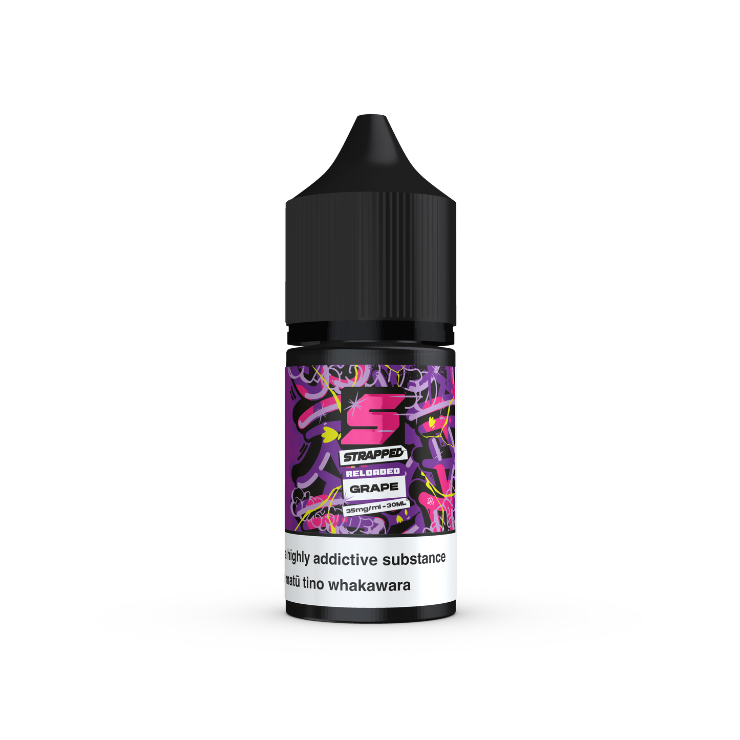 Strapped Reloaded Salts - Grape (30ml)