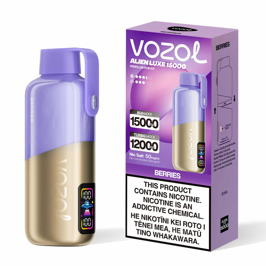 Vozol Alien Luxe Kit - Berries