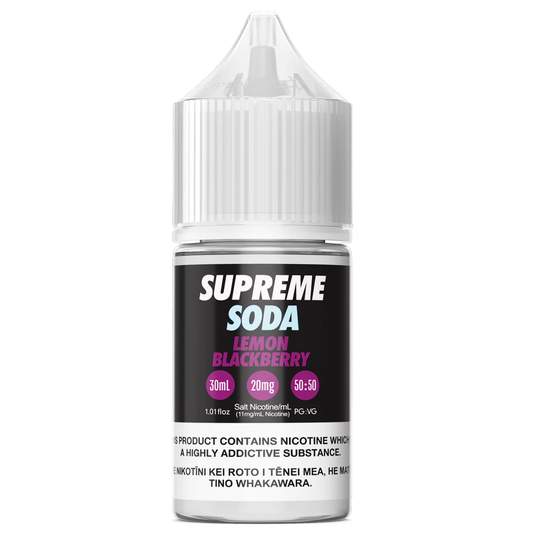 Supreme Soda Salt- Lemon Blackberry (30ml)