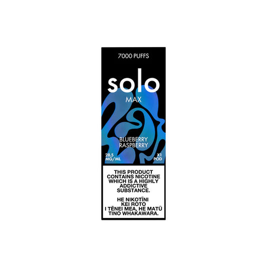 Solo Max Pod - Blueberry Raspberry