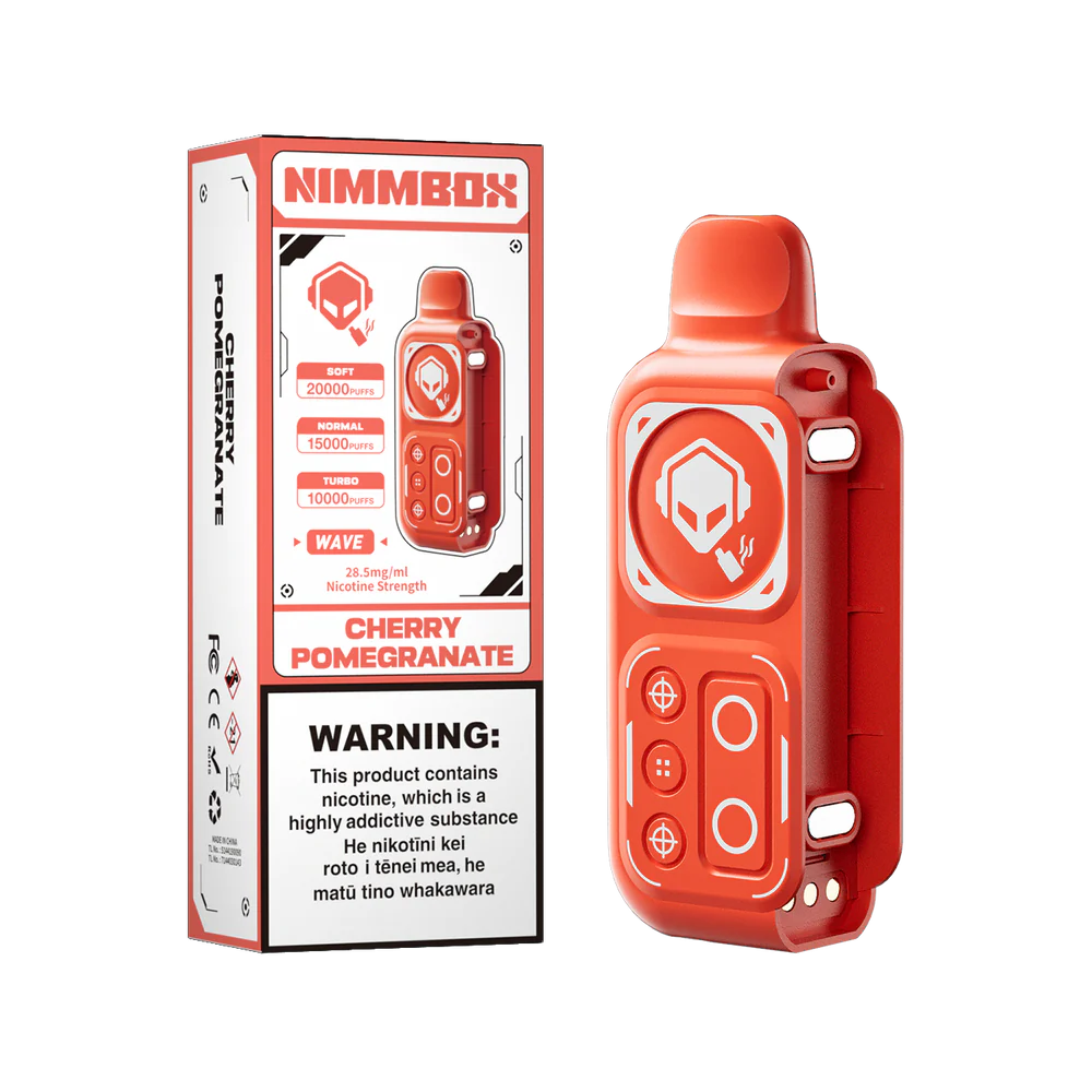 Nimmbox Wave Pod - Cherry Pomegranate