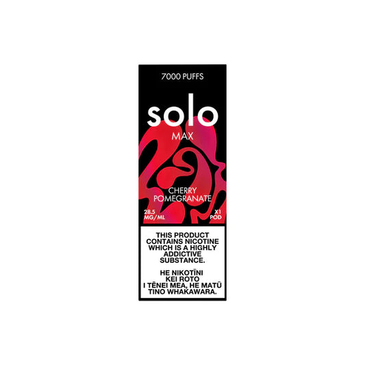Solo Max Pod - Cherry Pomegranate