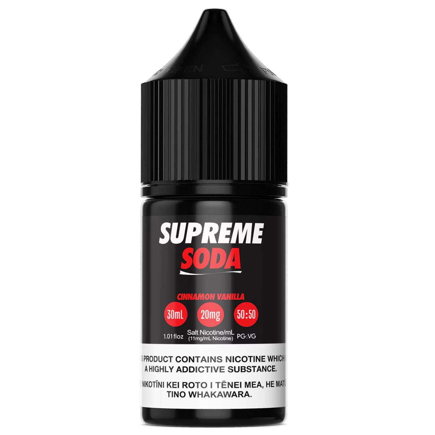 Supreme Soda Salt - Cinnamon Vanilla (30ml)