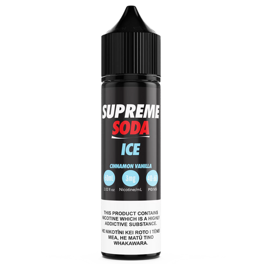 Supreme Soda (Ice)- Cinnamon Vanilla (60ml)