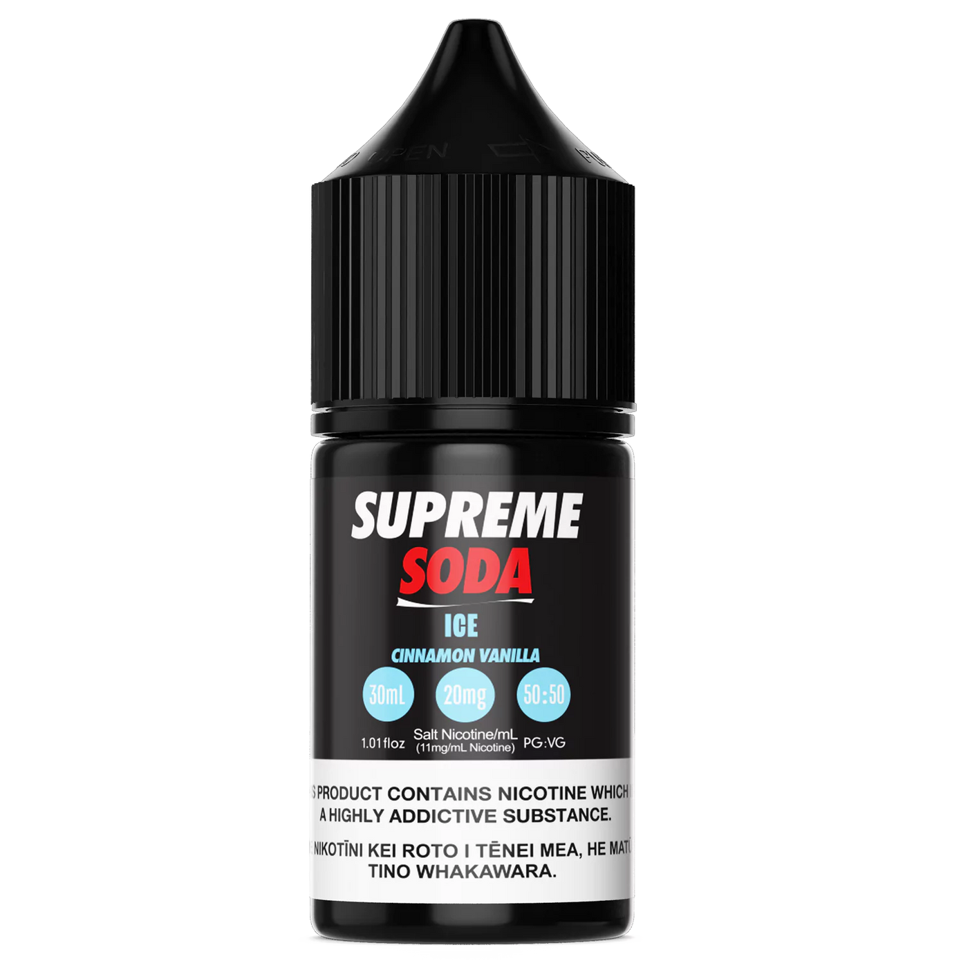 Supreme Soda Salt (Ice) - Cinnamon Vanilla (30ml)
