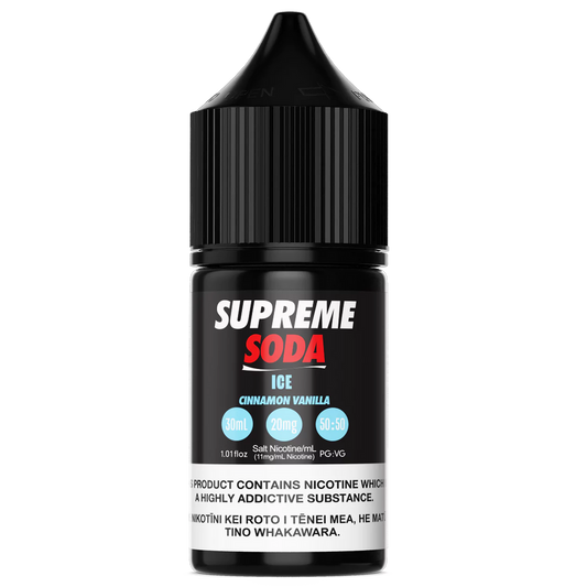 Supreme Soda Salt (Ice) - Cinnamon Vanilla (30ml)
