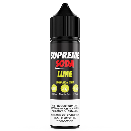 Supreme Soda - Cinnamon Lime (60ml)