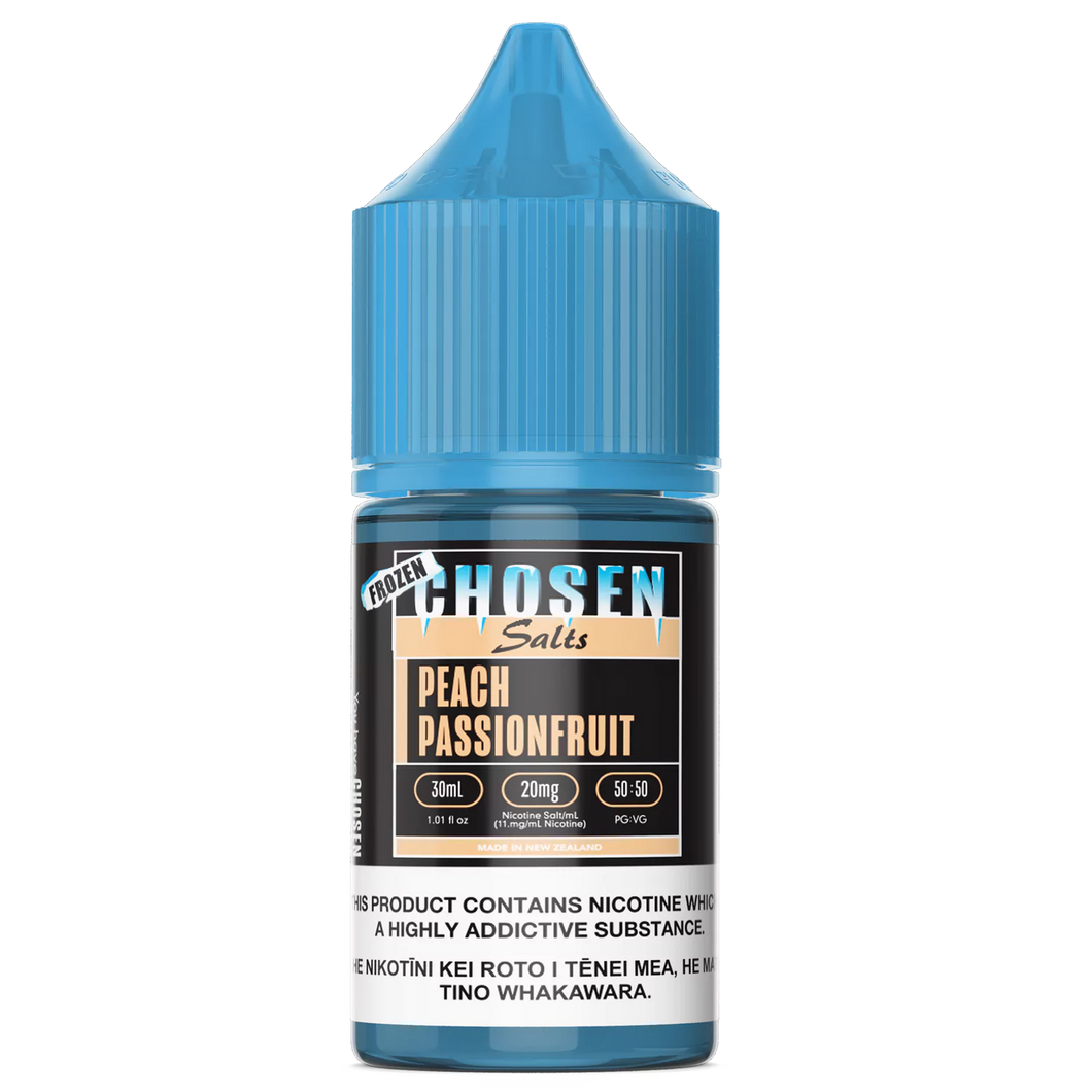 Frozen Chosen Salt - Peach  Passionfruit (30ml)