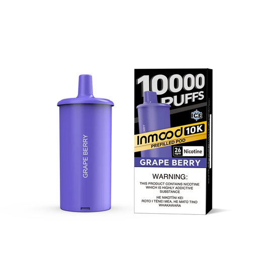 Inmood 10k Pod - Grape Berry