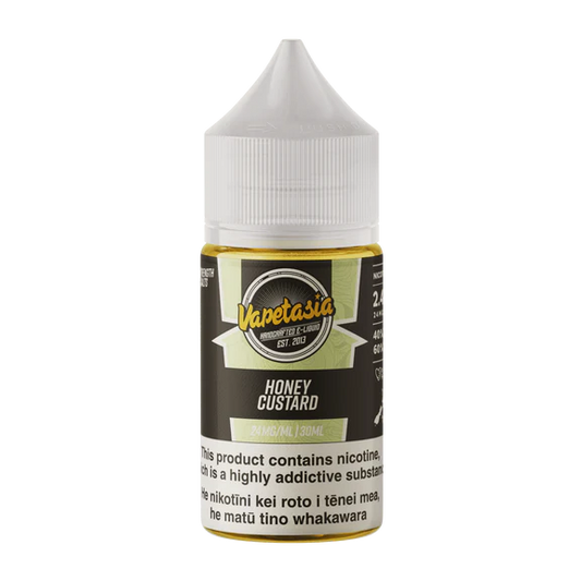 Vapetasia Salts -  Honey Custard (30ml)