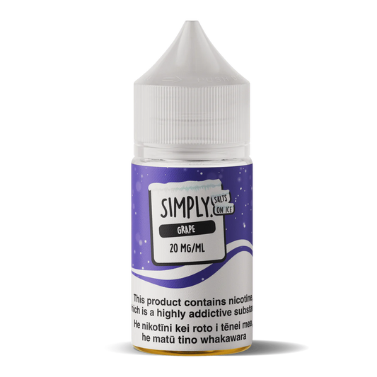 Simply Salt On Ice - Grape (30ml)