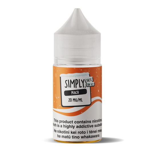 Simply Salt On Ice - Peach (30ml)