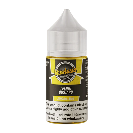 Vapetasia Salts - Lemon Custard (30ml)