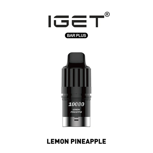 Buy your Lemon Pineapple IGET Bar Plus Pod 10000 Puffs for $16.99 in Christchurch & Rangiora, Canterbury! Fast NZ delivery on all vape flavours. Shop now!