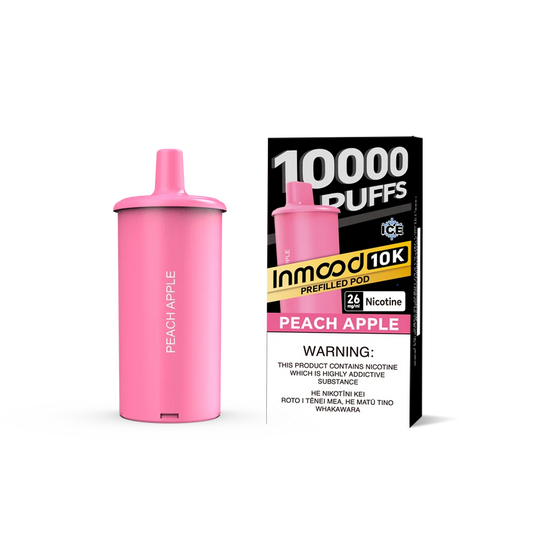 Inmood 10k Pod - Peach Apple