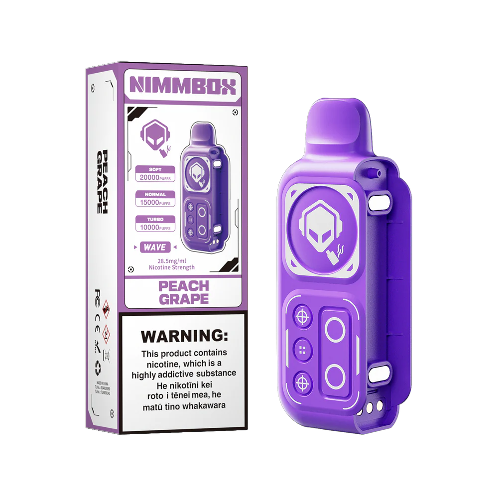 Nimmbox Wave Pod - Peach Grape