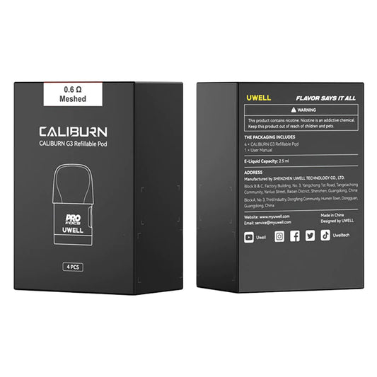 Uwell - Caliburn G3 Replacement Pods