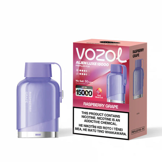 Vozol Alien Luxe Pod - Raspberry Grape
