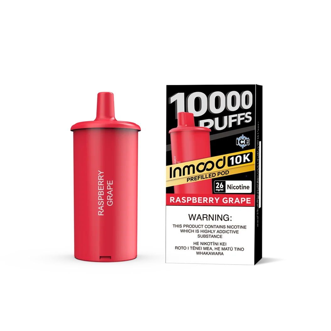 Inmood 10k Pod - Raspberry Grape