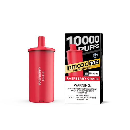 Inmood 10k Pod - Raspberry Grape