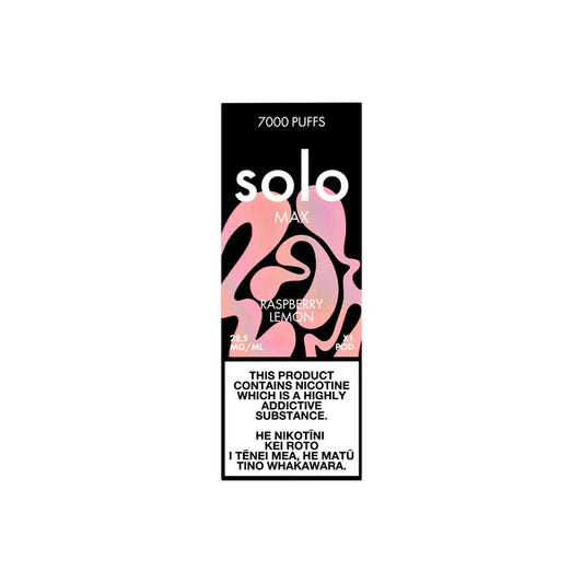Solo Max Pod - Raspberry Lemon