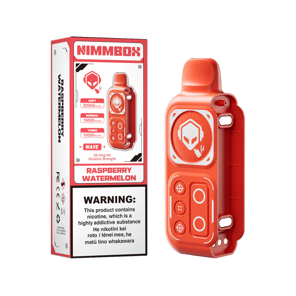 Nimmbox Wave Pod - Raspberry Watermelon