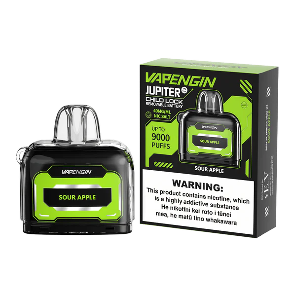 Jupiter 2 Plus Pod- Sour Apple