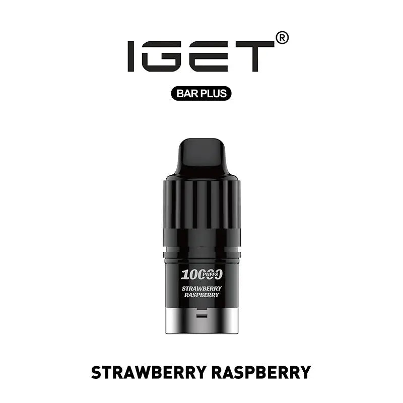 IGET Bar Plus Pod 3.0 - Strawberry Raspberry