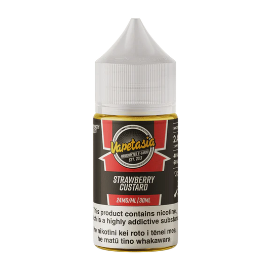 Vapetasia Salts - Strawberry Custard (30ml)