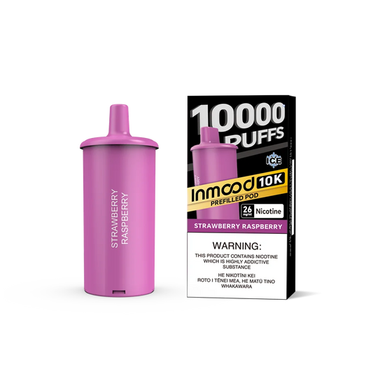 Inmood 10k Pod - Strawberry Raspberry