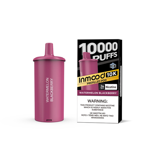 Inmood 10k Pod - Watermelon Blackberry