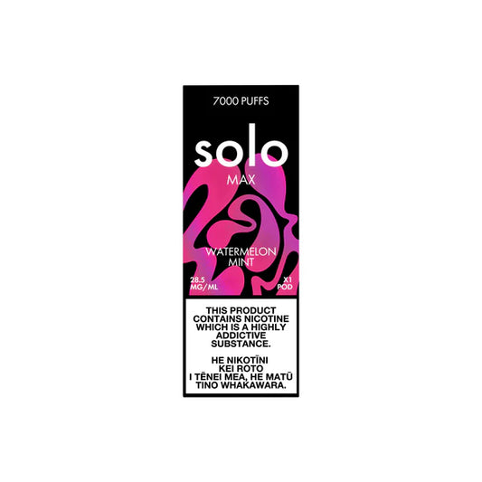 Solo Max Pod - Watermelon Mint