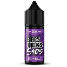 Load image into Gallery viewer, Six Licks Salts - Blackberry Licorice (30ml)
